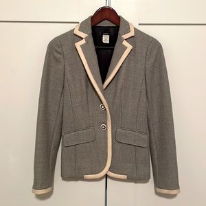 J.Crew Nautical Wool Blazer, size 2